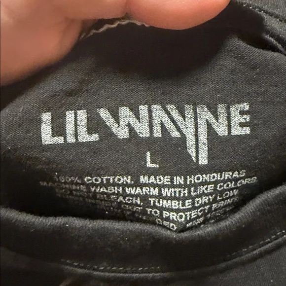 Lil Wayne The Carter VI Black Graphic Sleeveless Shirt mens large - Picture 3 of 3